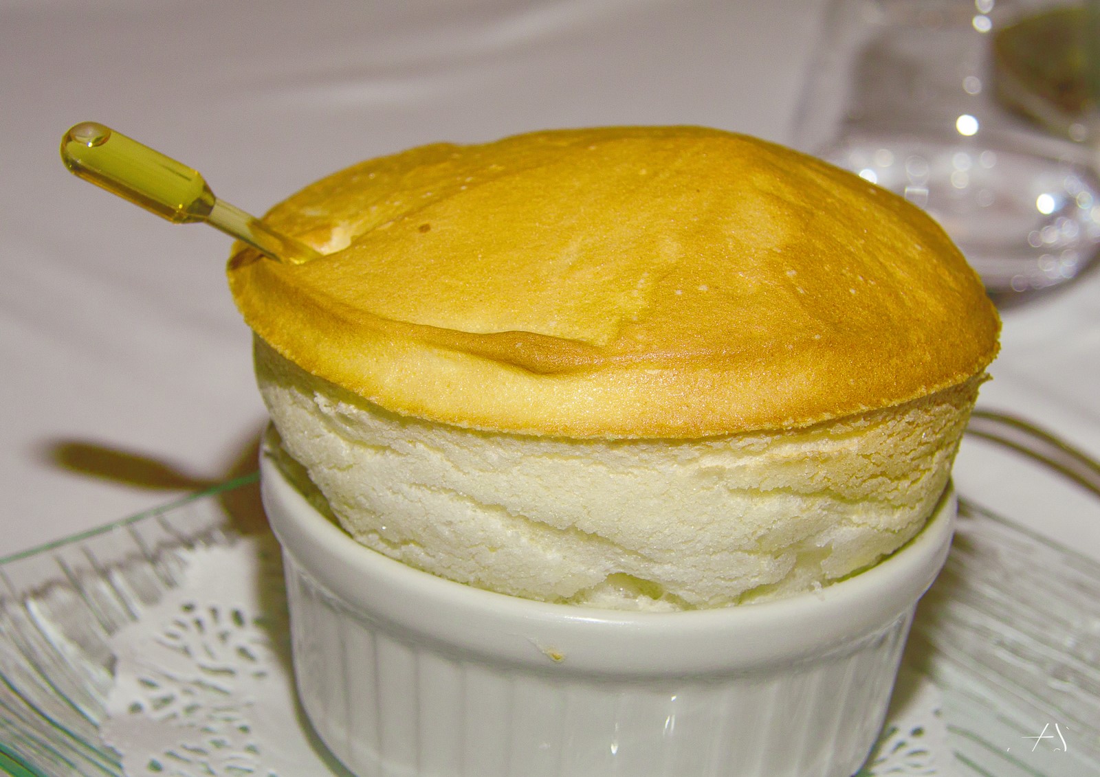Soufflé chaud au Grand Marnier Restaurant Le Manoir du Soleil d'or