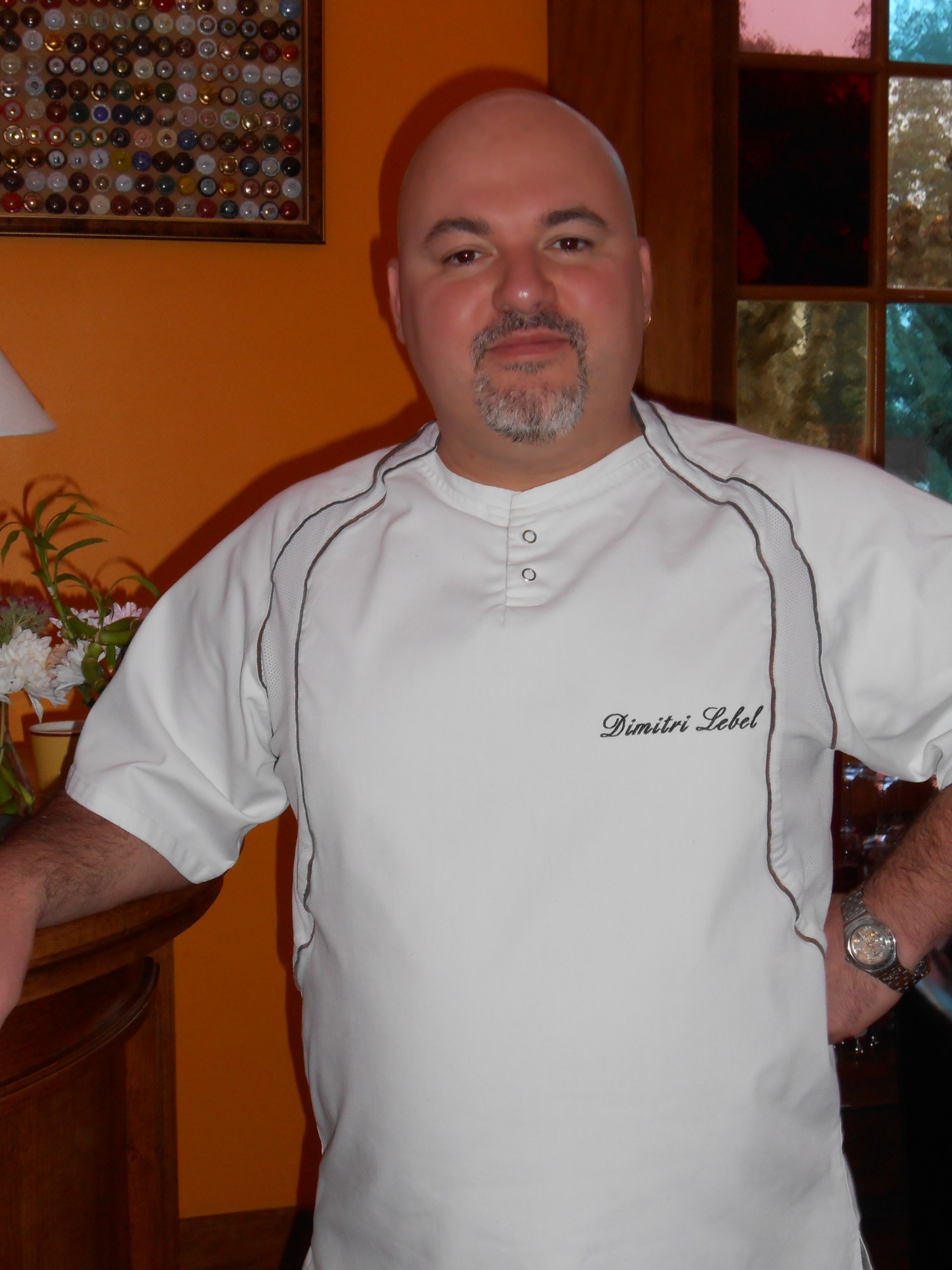 Chef Dimitri LEBEL restaurant Le Manoir du Soleil d'Or à Nassandres